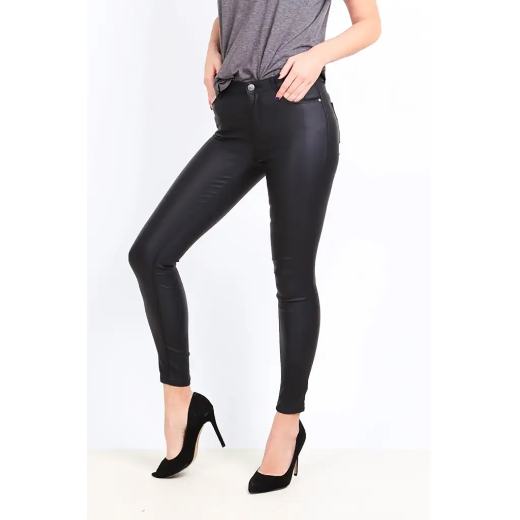 Jillian Lustrous High-Waisted Legging - Black - Buddy Love – Julien's a  Lifestyle Store