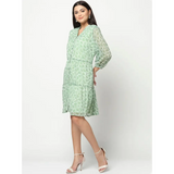 Light Green Shirt dress - Dresses